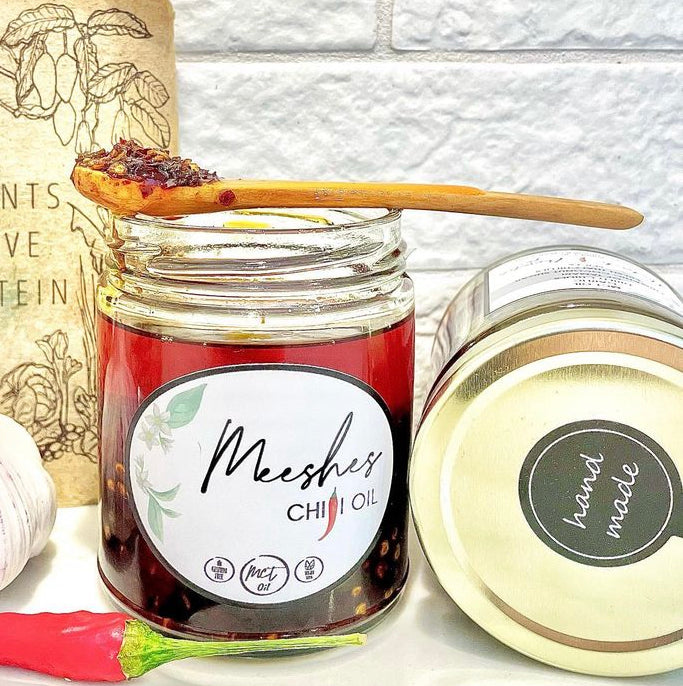 Wooden chili oil spoon