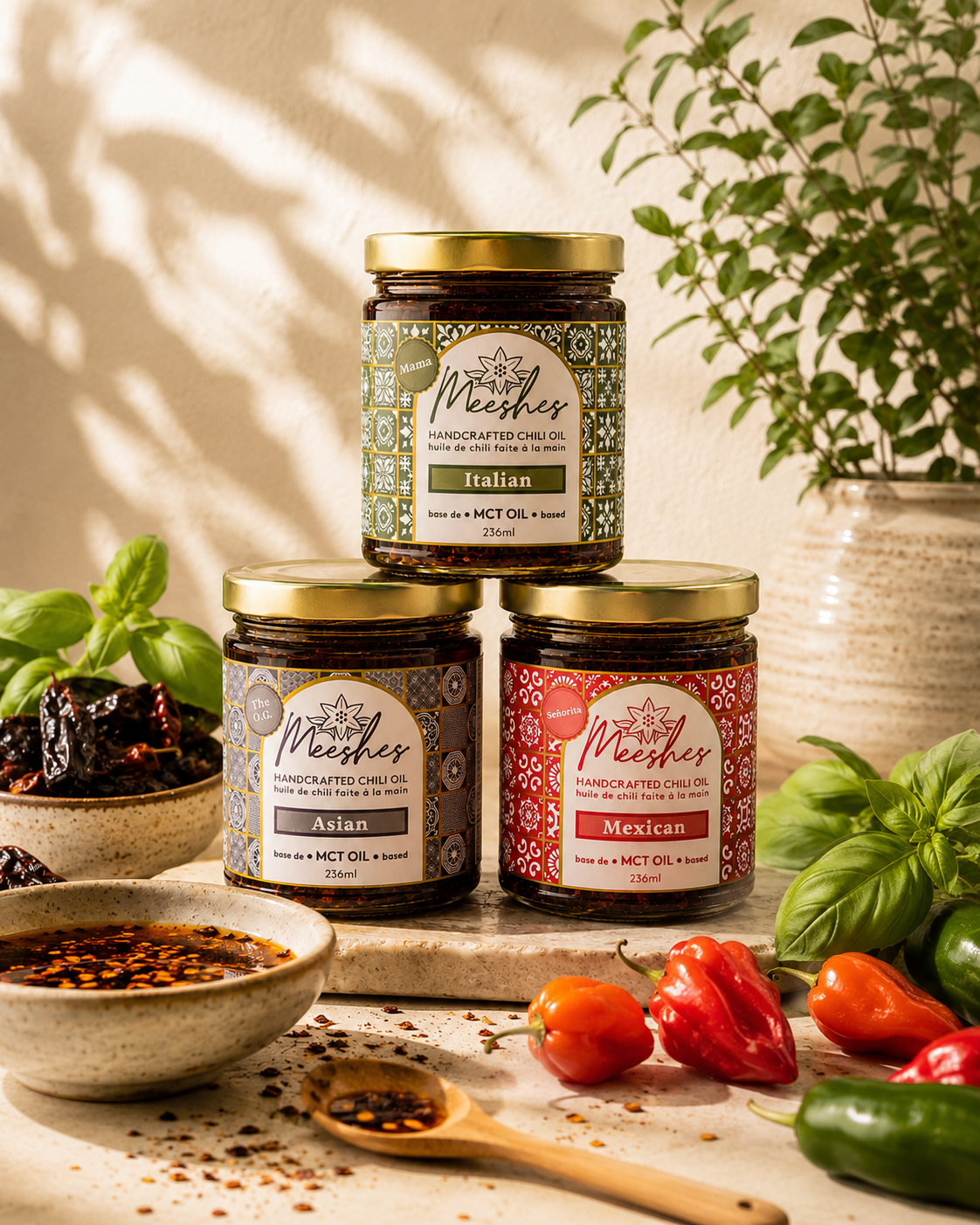Bundle and Save 8oz Trio Set With Spoon